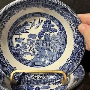 Johnson Brothers | Dining | Johnson Brothers Willow Pattern Bowl 6 ...